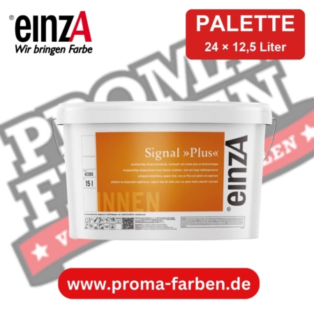 einzA Signal Plus ultramatt weiß – Palette 24 × 12,5 Liter kaufen bei ProMa Farben