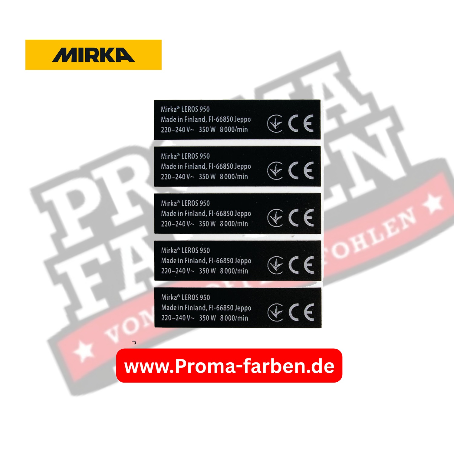 Ersatzteile Mirka LEROS 950CV 225mm – Wand- und Deckenschleifer kaufen bei ProMa Farben