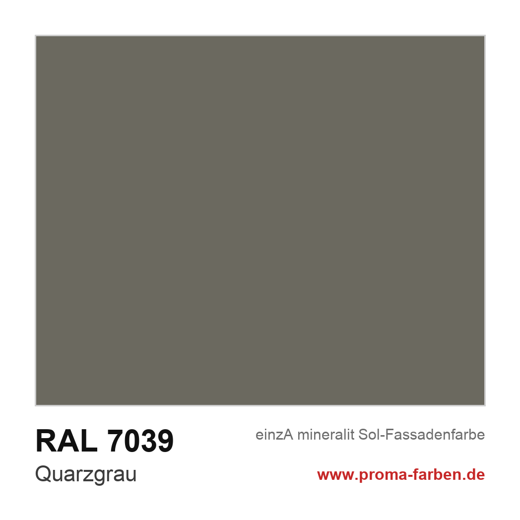 RAL 7039 Quarzgrau Farbton
