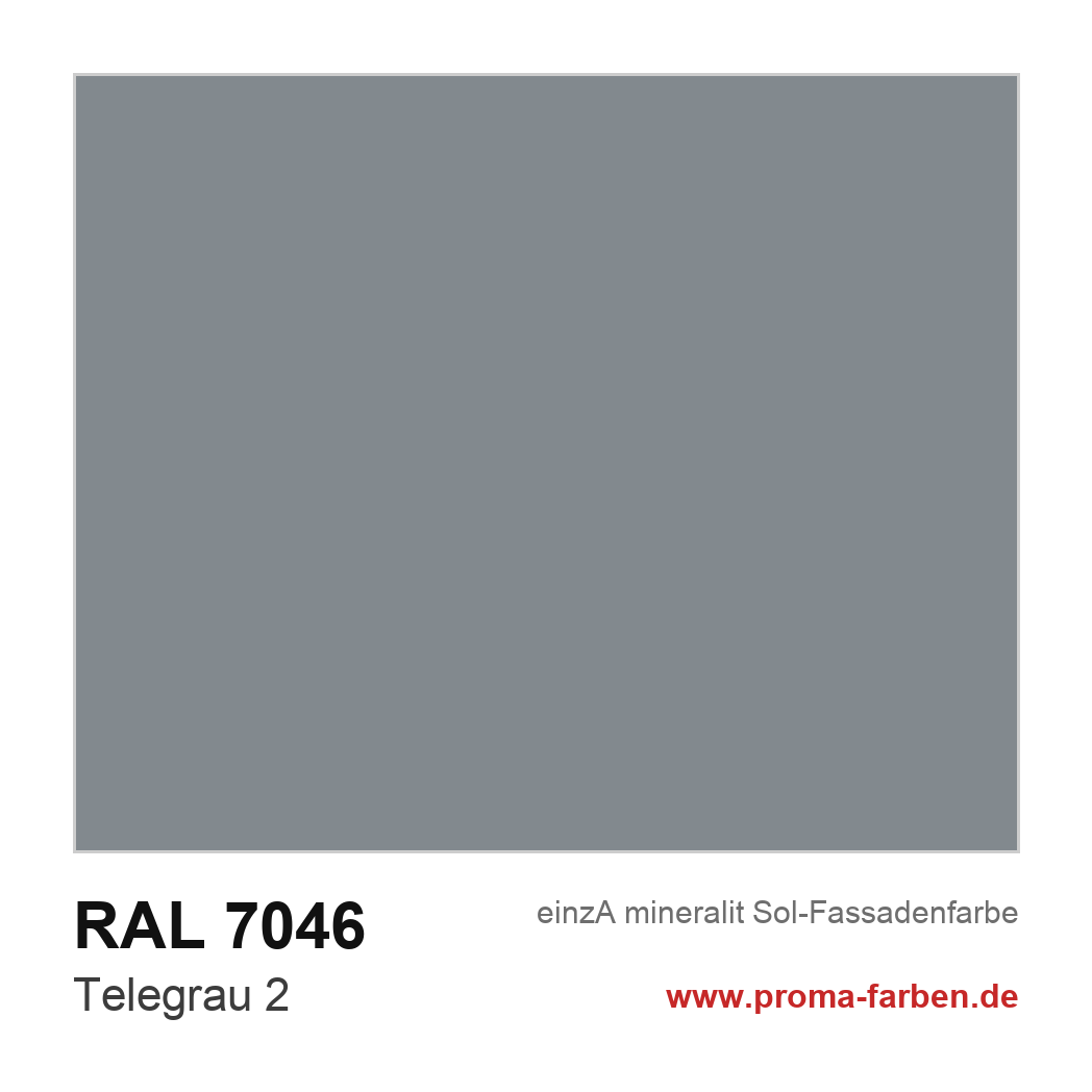 RAL 7046 Telegrau 2 Farbton