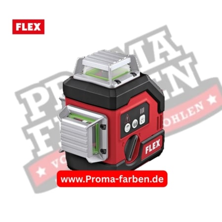 Flex 360° Kreuzlinien-Laser mit Empfängermodus ALC 3/360-G/R 12 ohne Akku und Ladegerät kaufen bei ProMa Farben