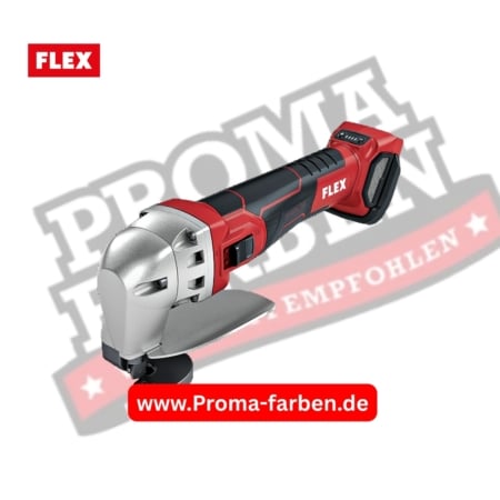 Flex Akku-Blechschere SHE 16 18-EC C ohne Akku und Ladegerät im Karton kaufen bei ProMa Farben