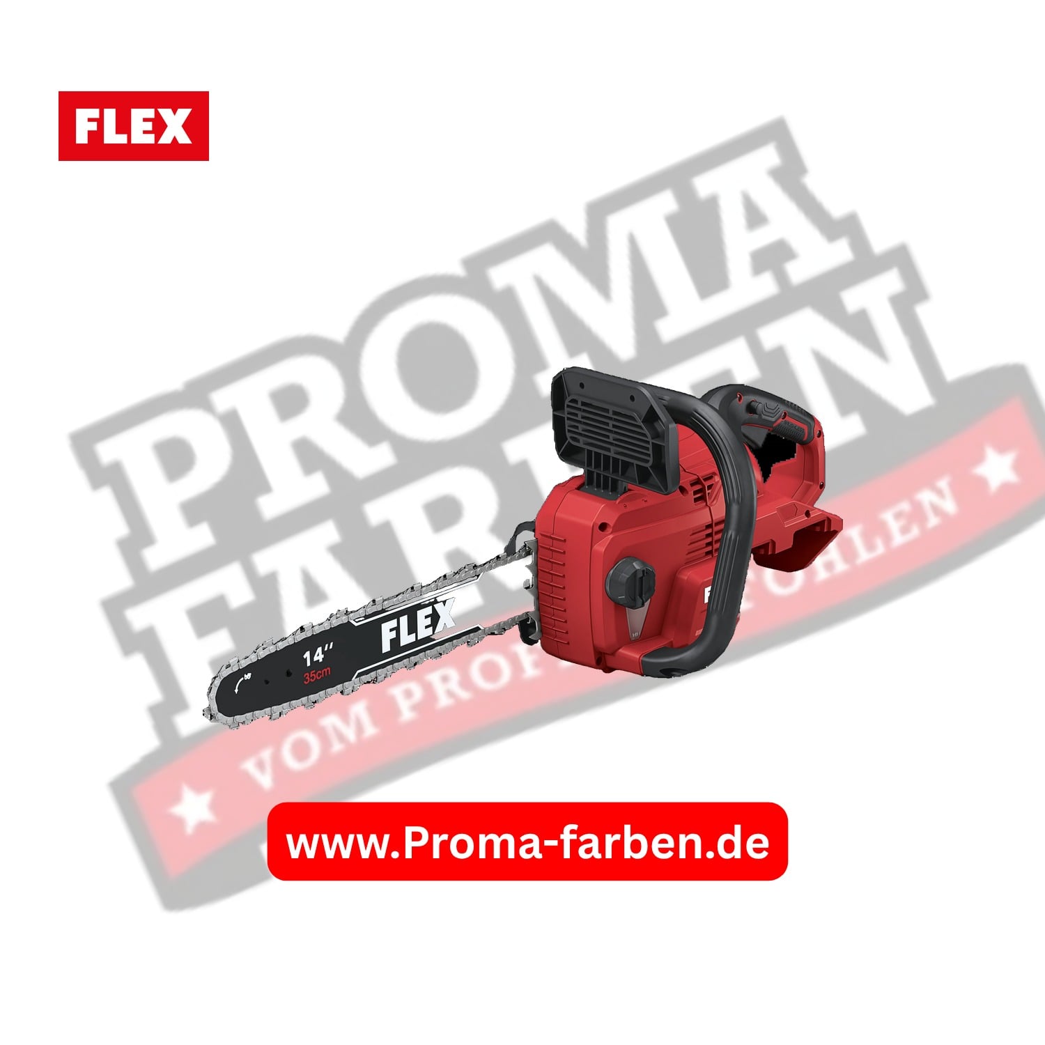 Flex Akku-Kettensäge GCS 35 2x18.0-EC ohne Akku und Ladegerät Flex Akku-Kettensäge GCS 35 2x18.0-EC ohne Akku und Ladegerät kaufen bei ProMa Farben