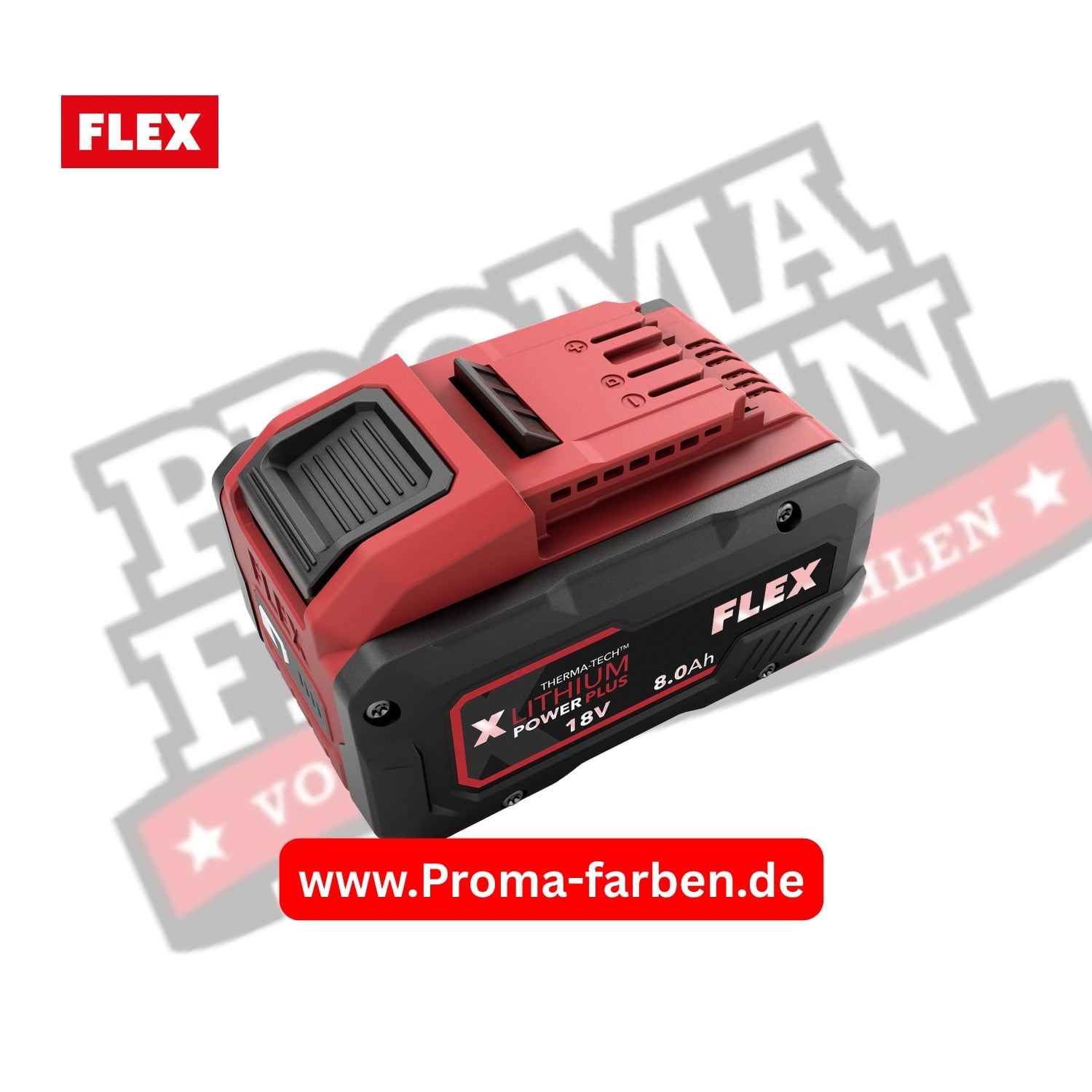 Flex Akku-Pack Li-Ion Power Plus AP 18/8.0 Flex Akku-Pack Li-Ion Power Plus AP 18/8.0 kaufen bei ProMa Farben
