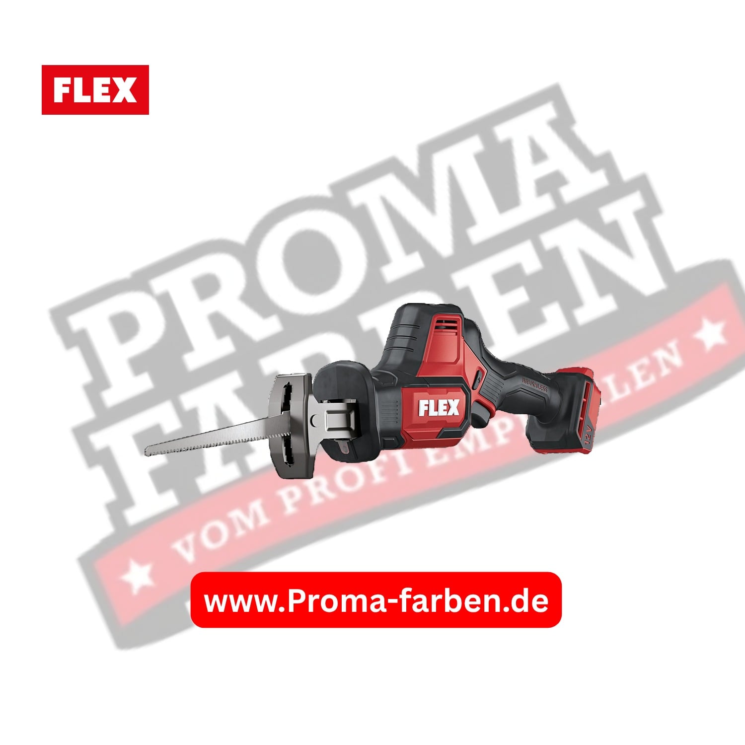 Flex Akku Säbelsäge RS 16 12-EC C, 12V ohne Akku und Ladegerät Flex Akku Säbelsäge RS 16 12-EC C, 12V ohne Akku und Ladegerät kaufen bei ProMa Farben