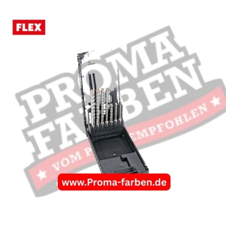 Flex Hammerbohrer-Set SDS-plus 4-Schneiden Xtreme Plus HD 4-C D5-12 Set, 7-tlg. kaufen bei ProMa Farben