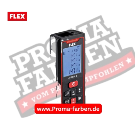 Flex Laser Entfernungsmesser ADM 70 G, grün bis 70 m kaufen bei ProMa Farben