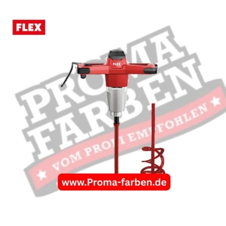 Flex Rührwerk MXE 1202 + HP2 140, 1200 Watt, 2-Gang-Rührer mit 3-Stufen Drehzahlschalter kaufen bei ProMa Farben