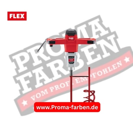 Flex Rührwerk MXE 1602 + HP2 160, 1600 Watt, 2-Gang-Rührer mit 3-Stufen Drehzahlschalter kaufen bei ProMa Farben