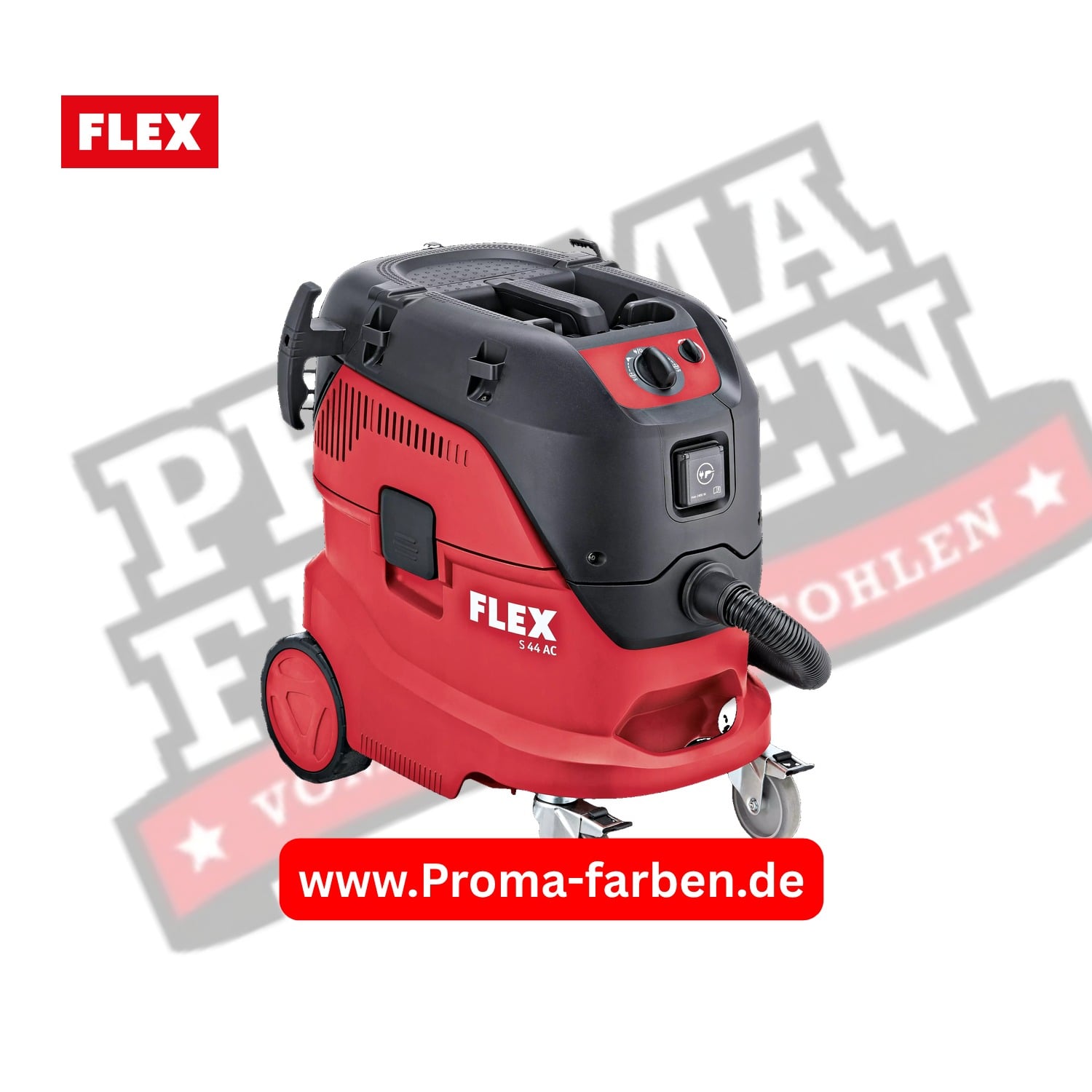 Flex Sicherheitssauger S 44 L AC 230/CEE mit automatischer Filterabreinigung, 42 l, Klasse L Flex Sicherheitssauger S 44 L AC 230/CEE mit automatischer Filterabreinigung, 42 l, Klasse L kaufen bei ProMa Farben