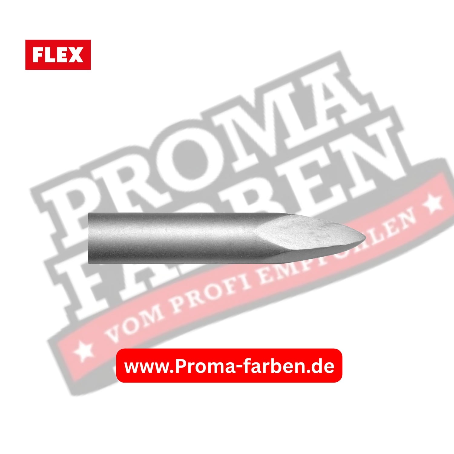 Flex Spitzmeißel MEI-SI 400 SDS-max, 400 mm Flex Spitzmeißel MEI-SI 400 SDS-max, 400 mm kaufen bei ProMa Farben