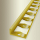 Küberit Fliesenabschlussprofil Typ 307 G, Messing poliert, 250 cm (h=6mm/7,5mm) kaufen bei ProMa Farben