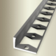 Küberit Fliesenabschlussprofil Typ 309 G, Aluminium, Edelstahl-Optik, 250 cm (h=22mm/23,5mm) kaufen bei ProMa Farben