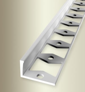 Küberit Fliesenabschlussprofil Typ 309 G, Aluminium natur, 250 cm (h=22mm/23,5mm) kaufen bei ProMa Farben