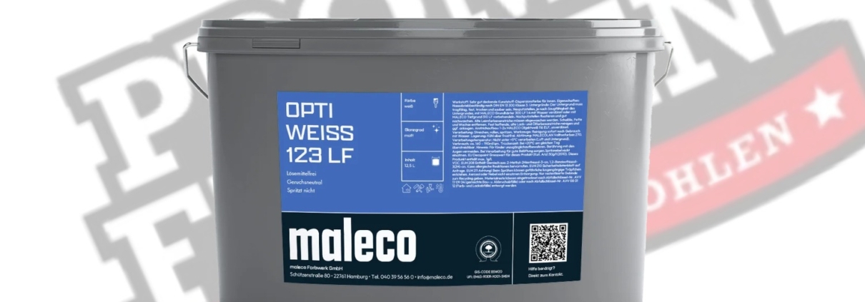 maleco Optiweiß 123 LF / 124 ELF kaufen bei ProMa Farben