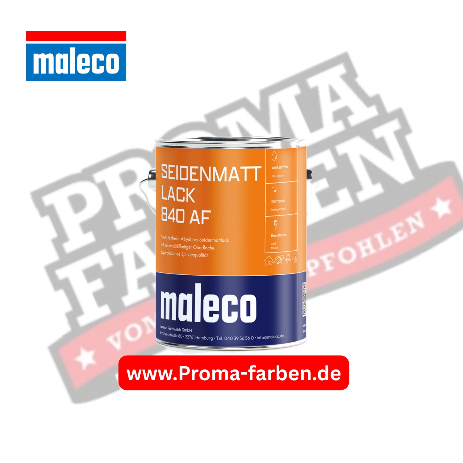 maleco Seidenmattlack 840 AF kaufen bei ProMa Farben