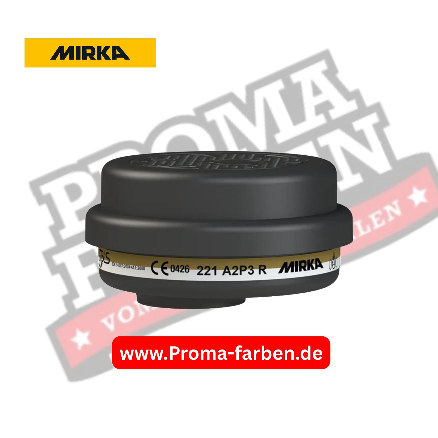 Mirka A2P3 R Filter für Halbmaske kaufen bei ProMa Farben