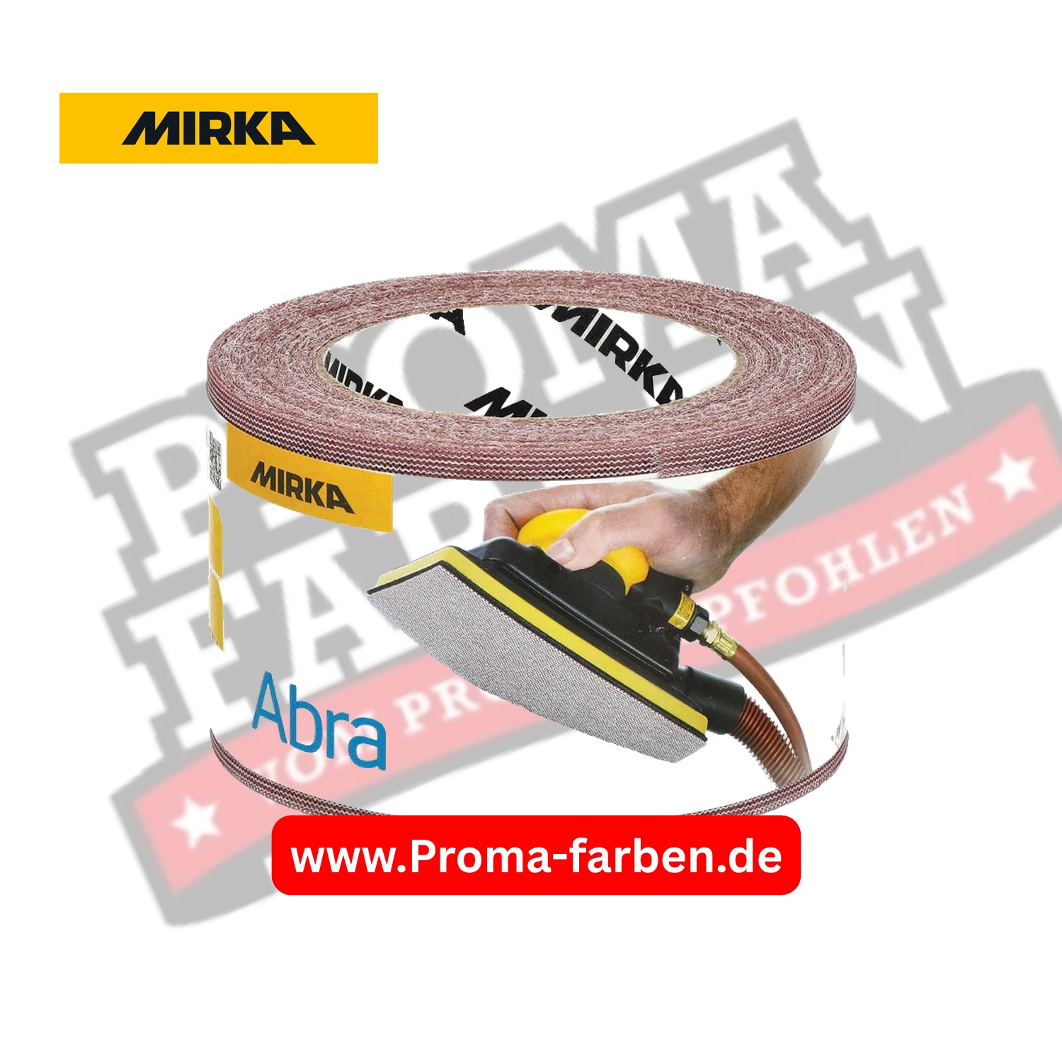 Mirka Abranet Schleifgitter Rollen kaufen bei ProMa Farben