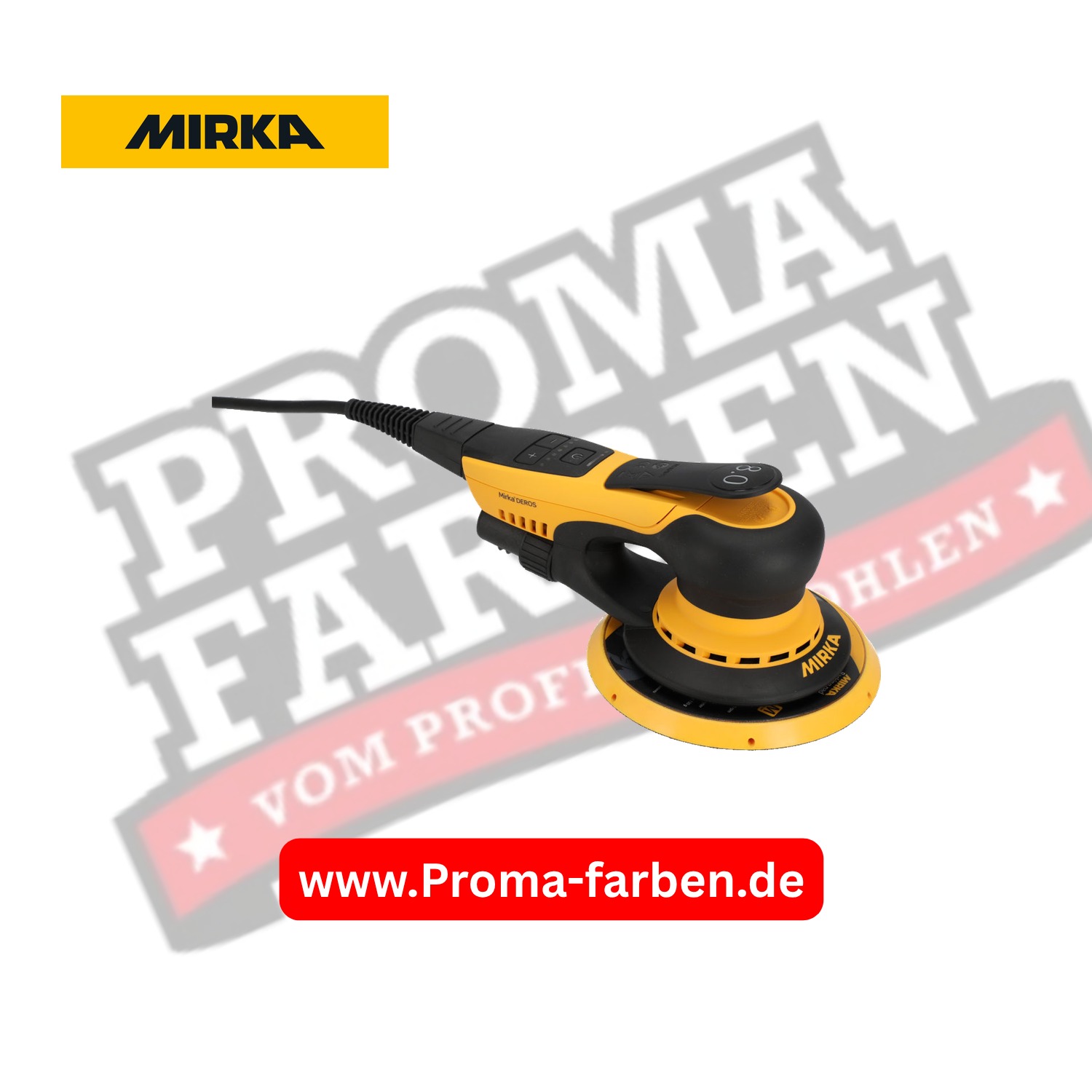 Mirka Exzenterschleifer DEROS 680CV II 150mm 8,0 Hub kaufen bei ProMa Farben