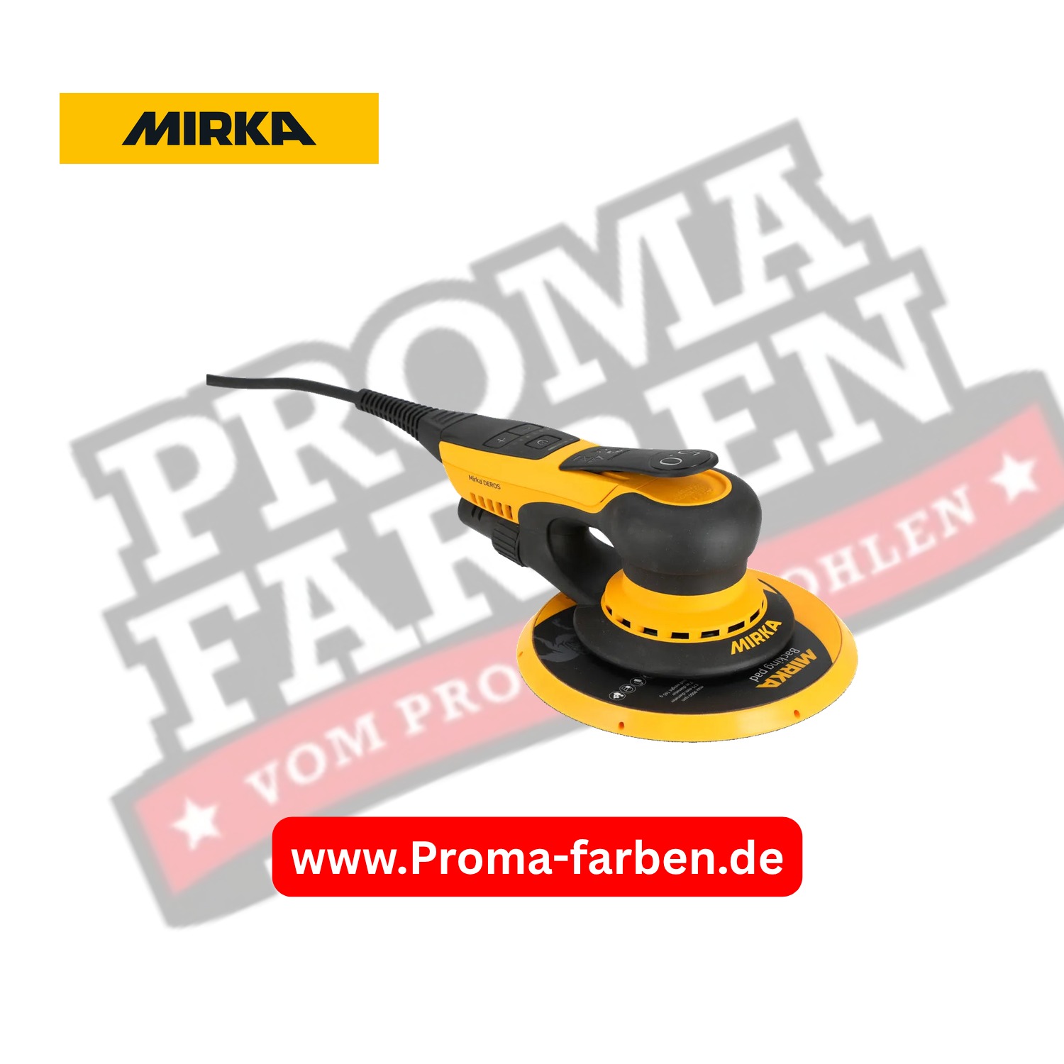 Mirka Exzenterschleifer DEROS 750CV II 175mm Hub 5,0 kaufen bei ProMa Farben