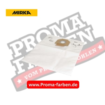 Mirka Fleece-Beutel Fleece 14 l für Mirka-Industriesauger 415 / 915 L + M Klasse – 5 Stück kaufen bei ProMa Farben