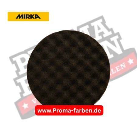 Mirka Golden Finish Pad 2 – Polierpads schwarz, gewaffelt kaufen bei ProMa Farben
