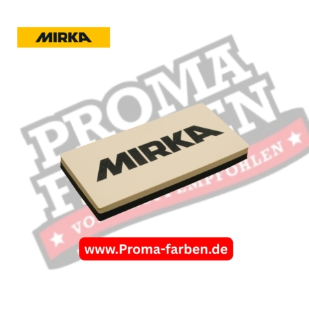 Mirka Handblock 60 x 125 mm – wasserfest, zweiseitig kaufen bei ProMa Farben