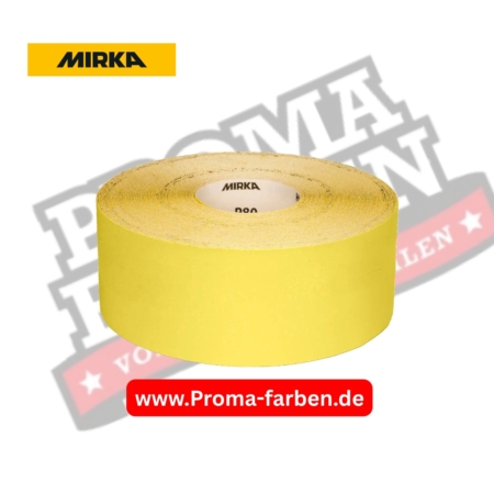 Mirka Hiomant Schleifpapier – 115 mm x 50 m Rolle kaufen bei ProMa Farben