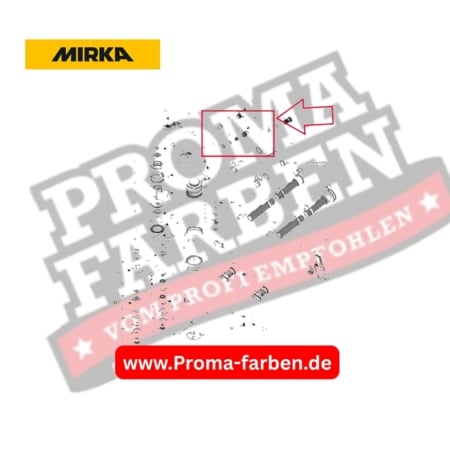 Mirka Lufteinlass-Set für Mirka ROP2 Ø 77 mm, 125 mm kaufen bei ProMa Farben