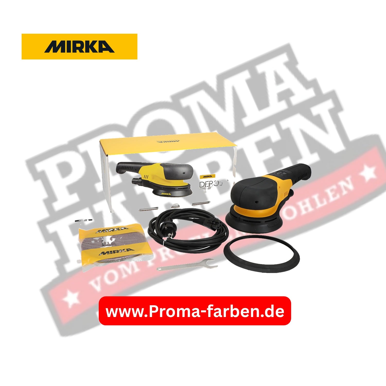 Mirka Rotationsschleifer DEROS RS 600 – 150mm kaufen bei ProMa Farben