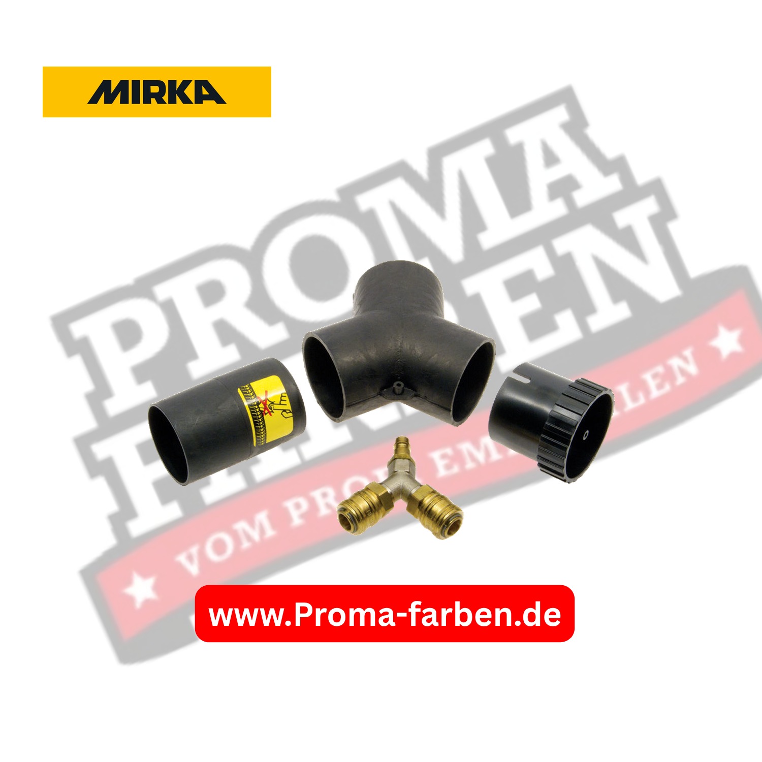 Mirka T-Stück inkl. Druckluftanschluss kaufen bei ProMa Farben