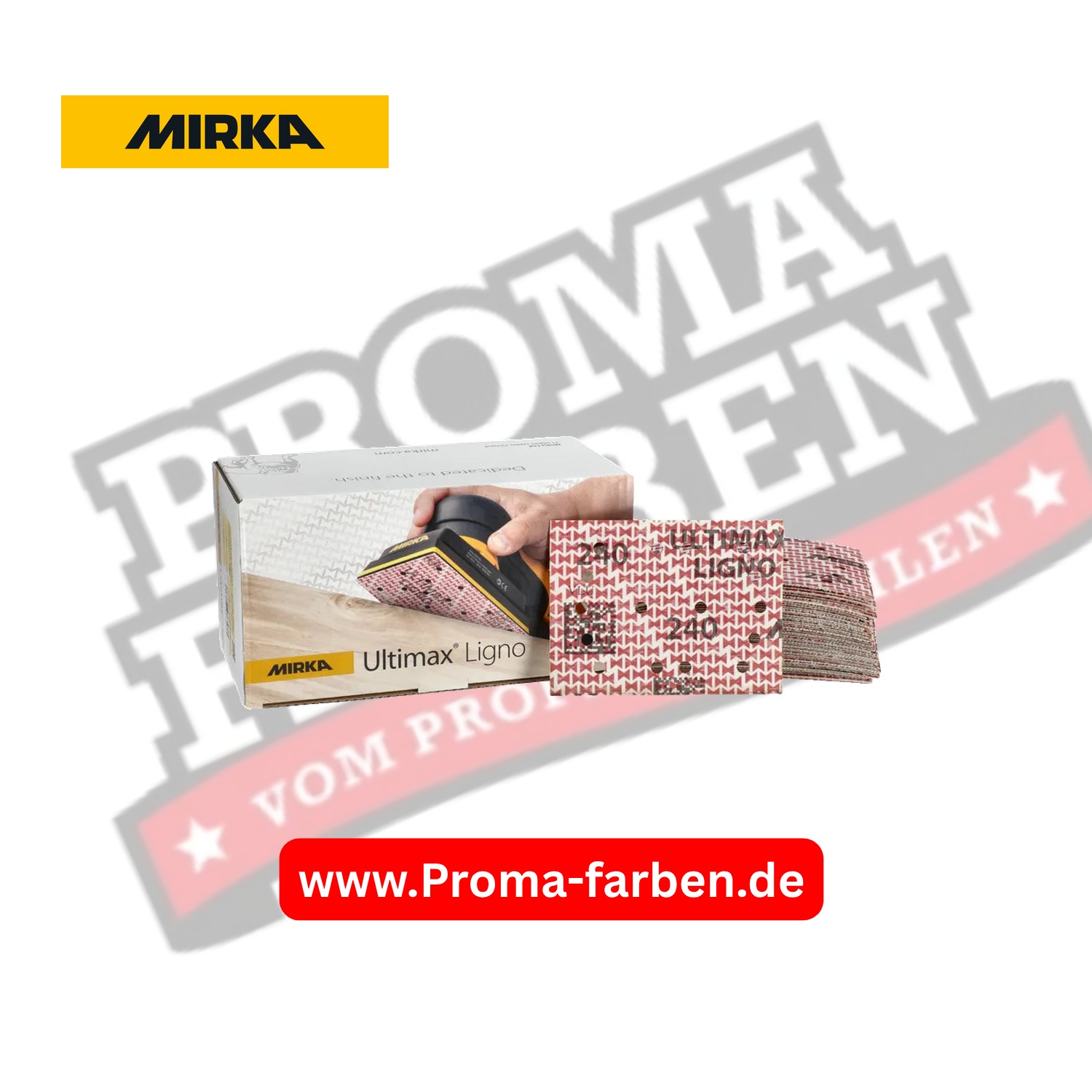 Mirka Ultimax Ligno Schleifstreifen – gelocht, Multifit kaufen bei ProMa Farben