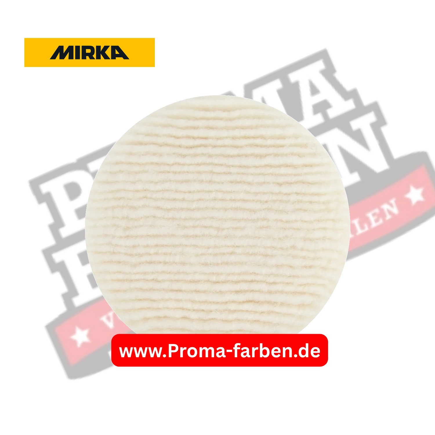 Mirka Wollpad, gewellt 150mm Grip kaufen bei ProMa Farben