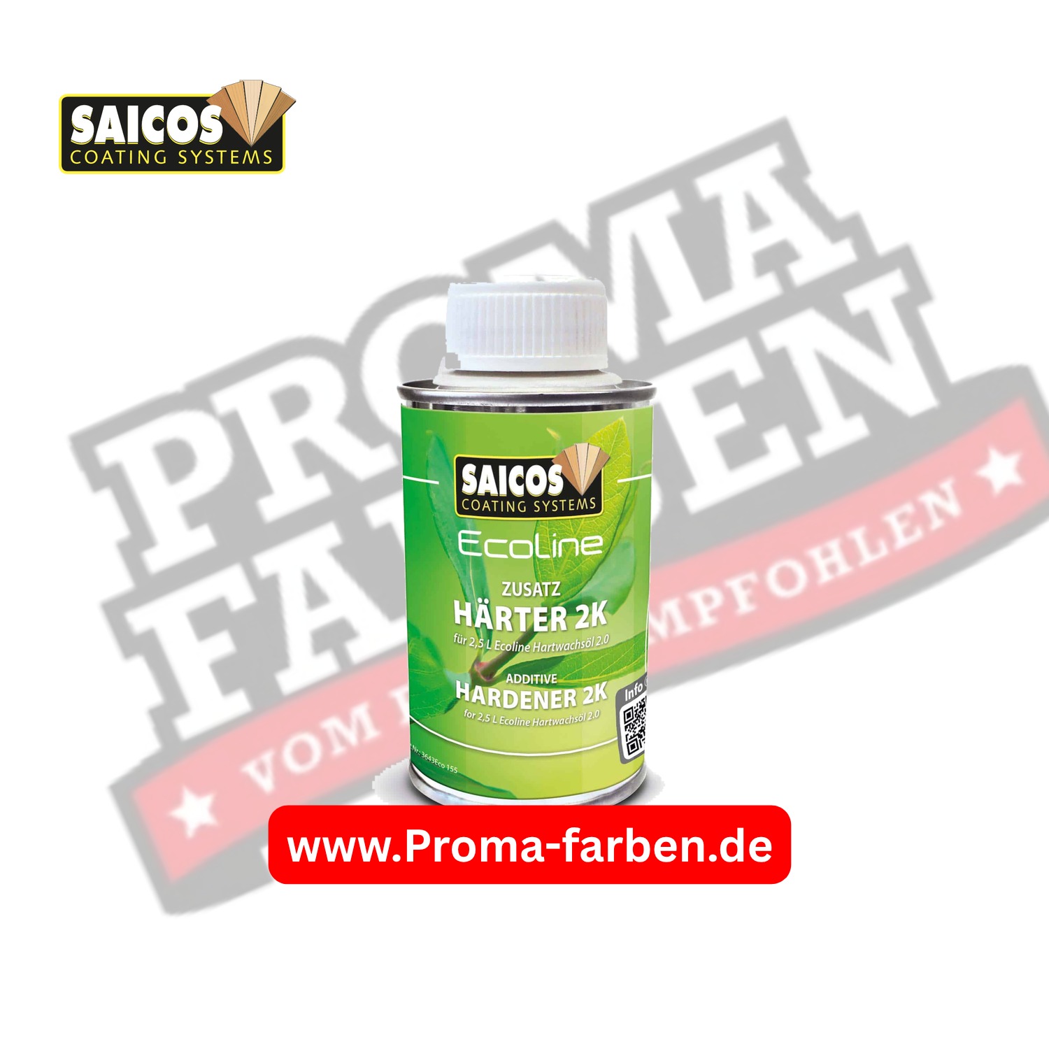 Saicos Ecoline Hartwachsöl Zusatz 2K Härter (3643) kaufen bei ProMa Farben
