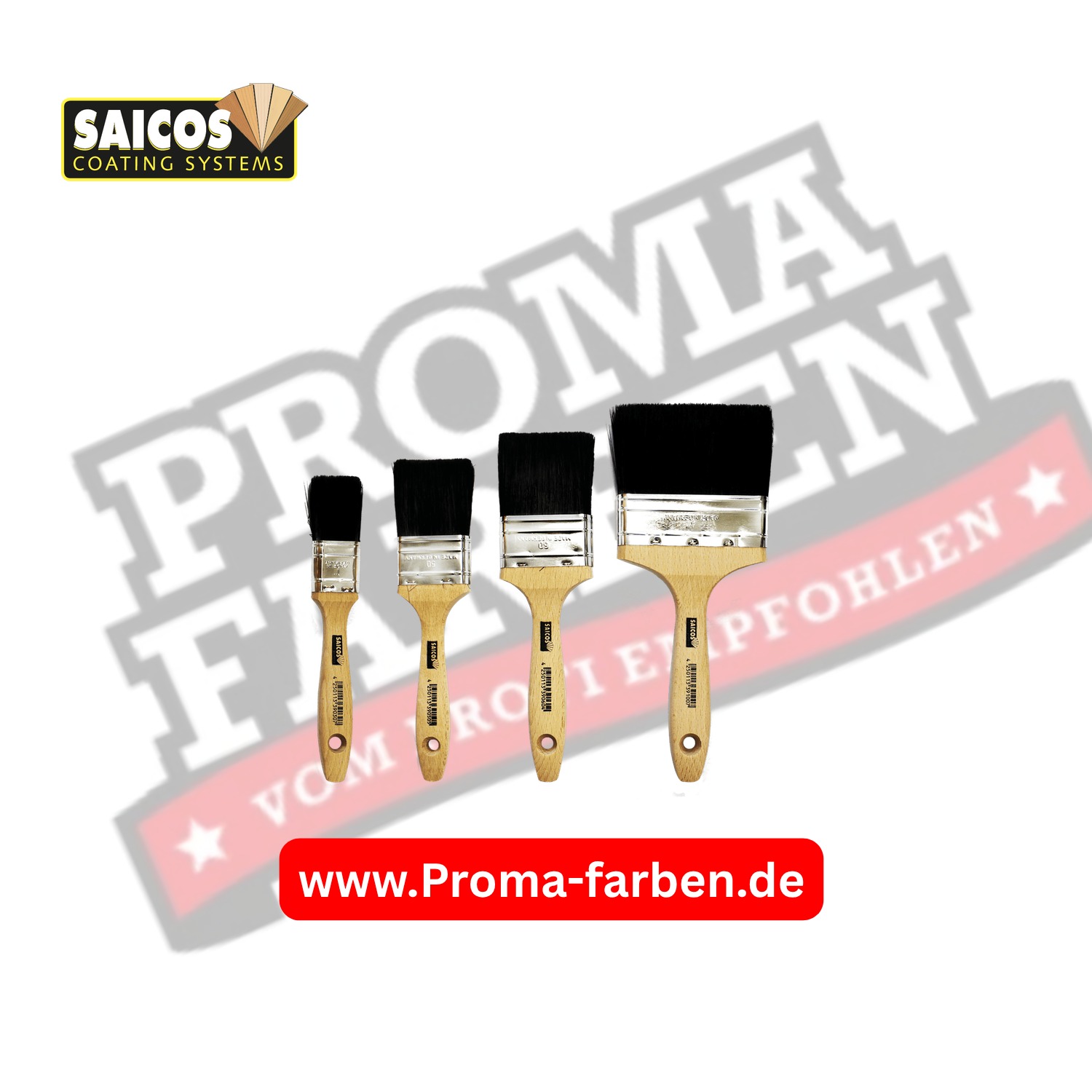 Saicos Flächenstreicher Pinsel kaufen bei ProMa Farben