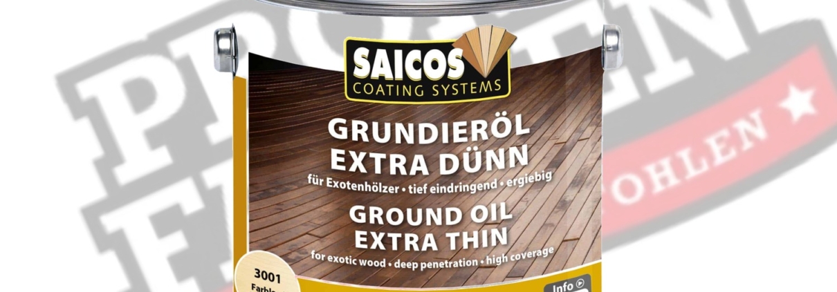 Saicos Grundieröl Extra Dünn - Grundierung für Hartholz-Fußböden kaufen bei ProMa Farben