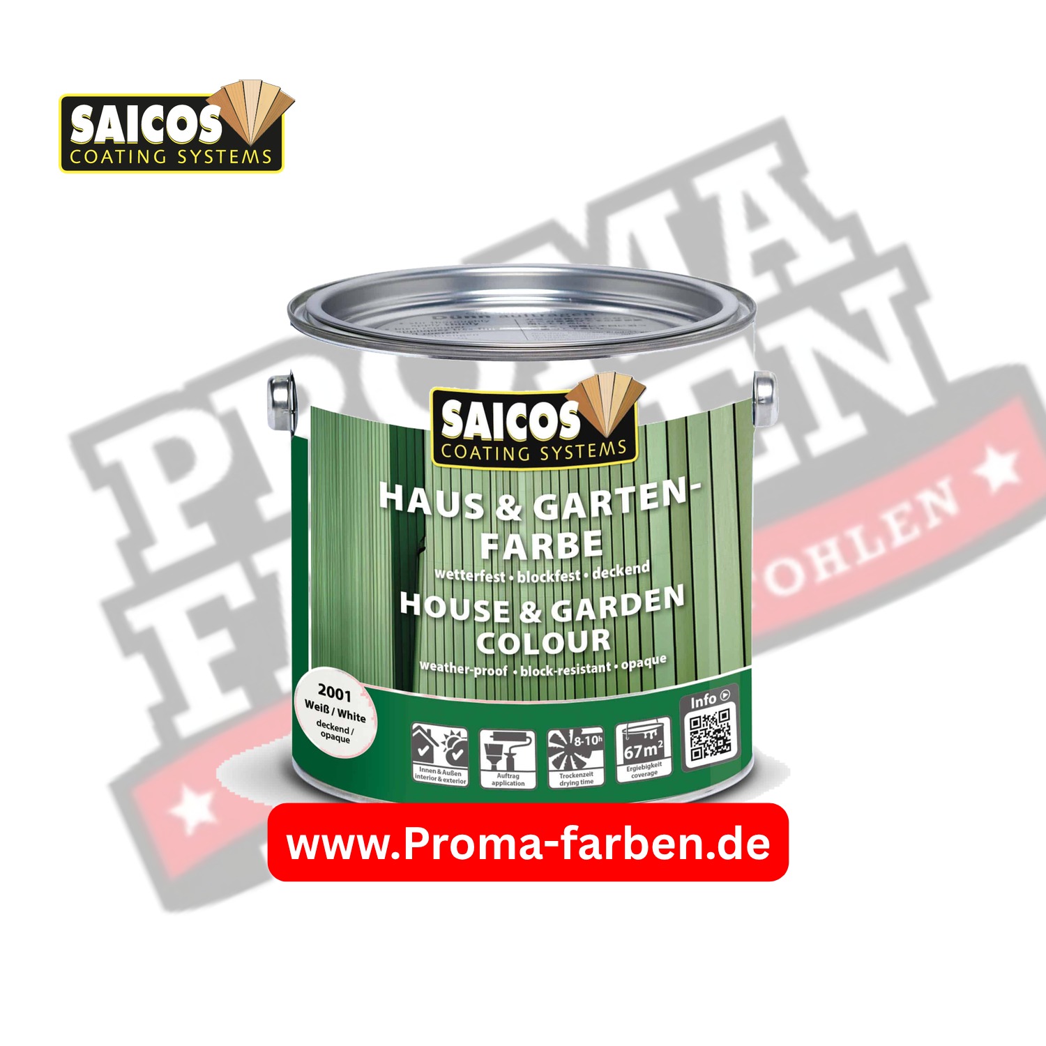 Saicos Haus & Garten-Farbe kaufen bei ProMa Farben