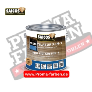 Saicos Multilasur 3 in 1 für Außenholz Saicos Multilasur 3 in 1 für Außenholz kaufen bei ProMa Farben