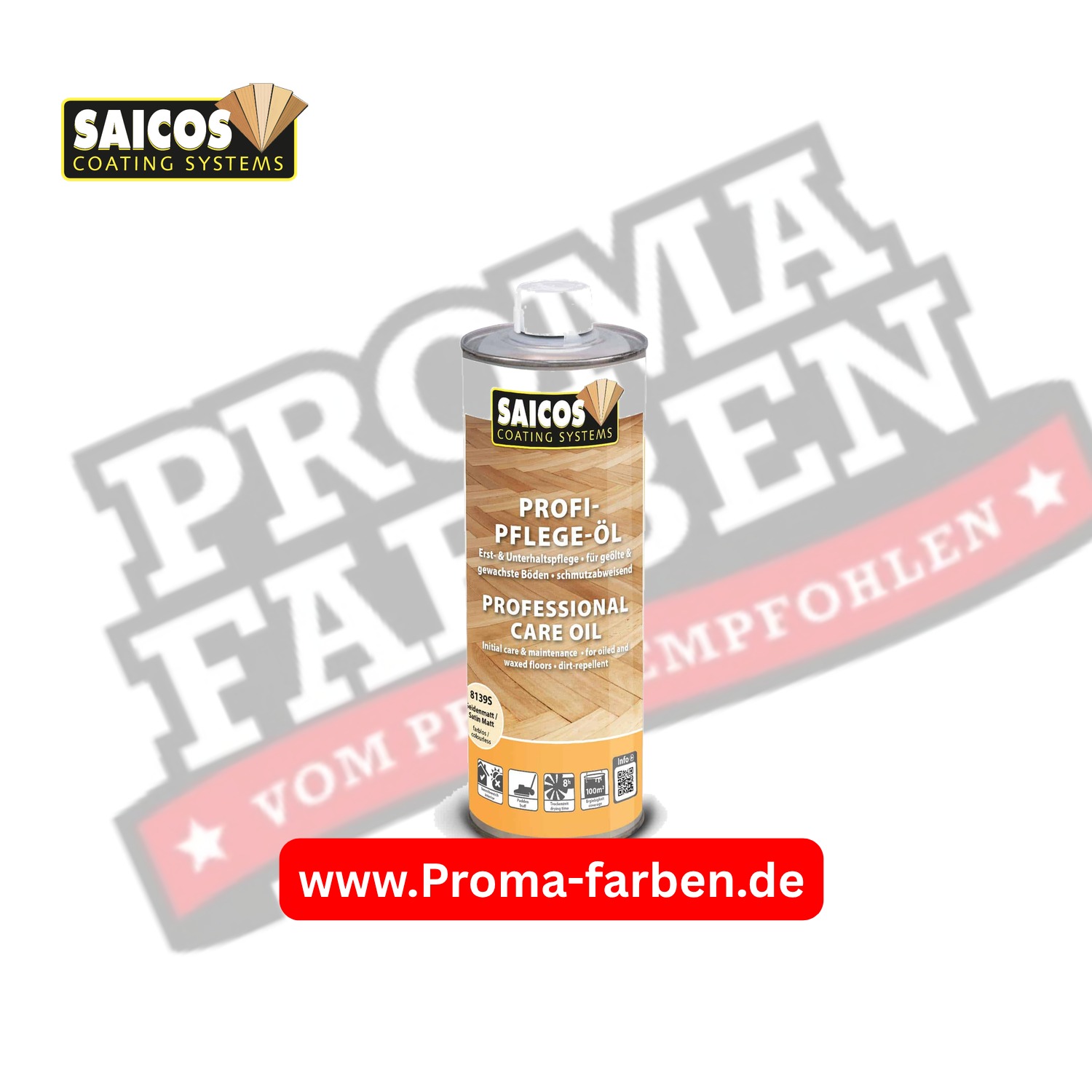 Saicos Profi-Pflege-Öl zur Einpflege und Auffrischung kaufen bei ProMa Farben