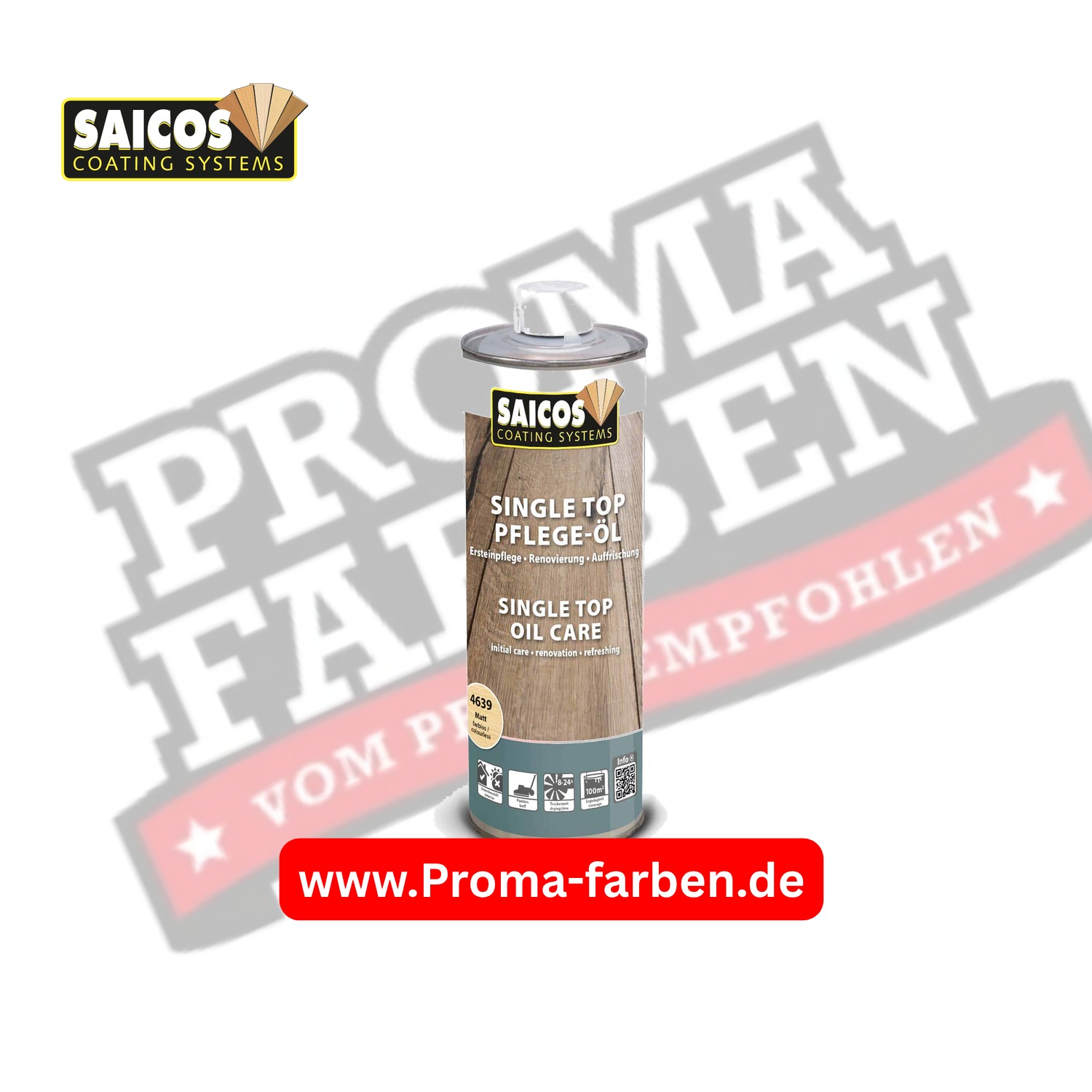 Saicos Single Top Pflege-Öl kaufen bei ProMa Farben