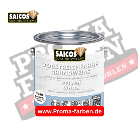 Saicos Vorstreichfarbe Grundweiß (7050) kaufen bei ProMa Farben