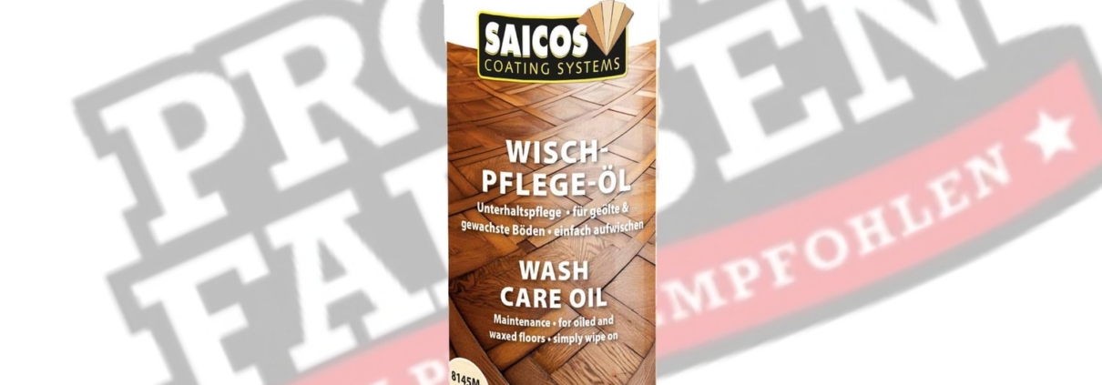 Saicos Wischpflege-Öl für geöltes/gewachstes Parkett (8145) kaufen bei ProMa Farben