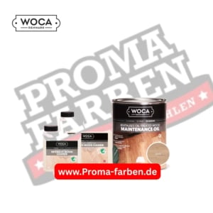 WOCA Pflegeset Intensivreiniger 1 L + Pflegeöl Weiß 1 L kaufen bei ProMa Farben