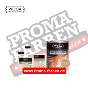 WOCA Pflegeset Intensivreiniger 1 L + Pflegeöl Weiß 1 L kaufen bei ProMa Farben