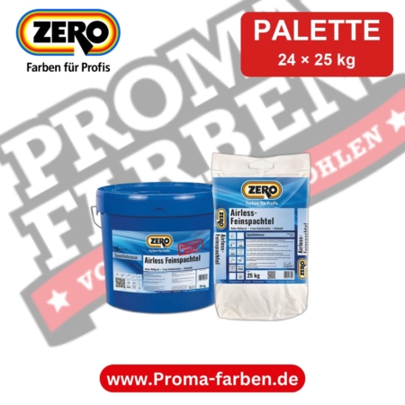 Zero Airless Feinspachtel – Palette 24 × 25 kg kaufen bei ProMa Farben