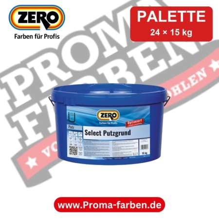 Zero Select Putzgrund – Palette 24 × 15 kg kaufen bei ProMa Farben