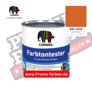 Caparol Farbtontester RAL 2010 Signalorange