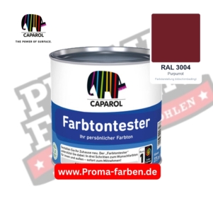 Caparol Farbtontester RAL 3004 Purpurrot