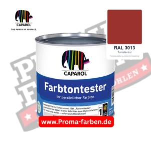 Caparol Farbtontester RAL 3013 Tomatenrot
