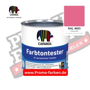 Caparol Farbtontester RAL 4003 Erikaviolett